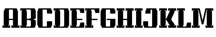 Marithantrial Regular Font UPPERCASE
