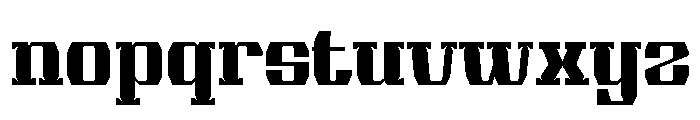 Marithantrial Regular Font LOWERCASE