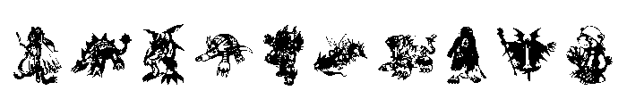 Markbats 10 Regular Font OTHER CHARS