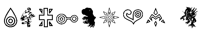 Markbats 10 Regular Font OTHER CHARS