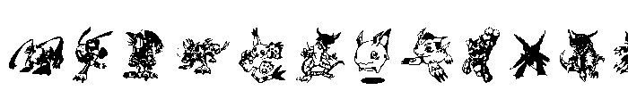 Markbats 10 Regular FONT