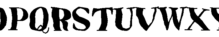 Markbats 2 Font UPPERCASE
