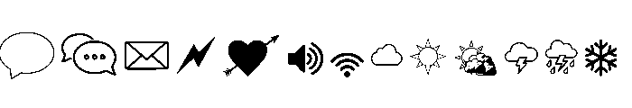 Markbats 3 Regular Font UPPERCASE