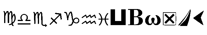 Markbats 3 Regular Font LOWERCASE