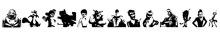 Markbats 4 Regular Font UPPERCASE
