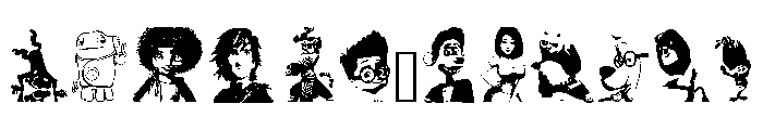 Markbats 4 Regular Font LOWERCASE