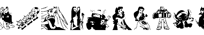 Markbats 6 Regular Font LOWERCASE