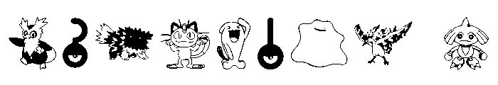 Markbats 9 Regular Font OTHER CHARS