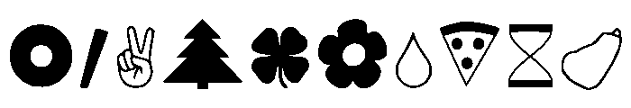 Markbats Regular Font OTHER CHARS