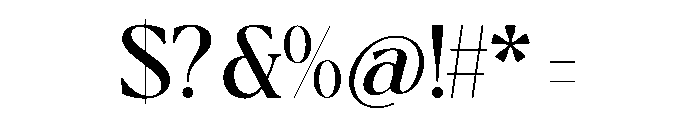 Markello Font OTHER CHARS