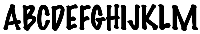 MarkerFeltThin-Plain Regular Font UPPERCASE