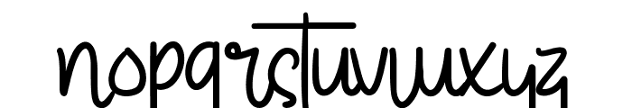 Marlinton Demo Font LOWERCASE
