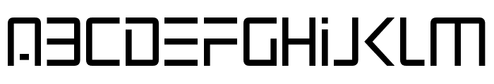 Mars Mission Font LOWERCASE