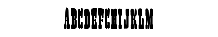 Marshall Tejero Font UPPERCASE