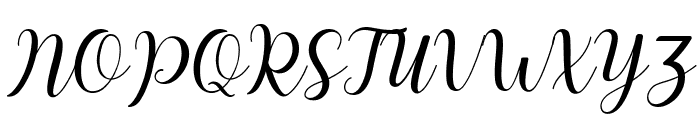 Marsheilla Font UPPERCASE