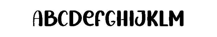 Marsmallow Font UPPERCASE