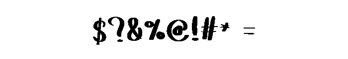 Marsmello Font OTHER CHARS