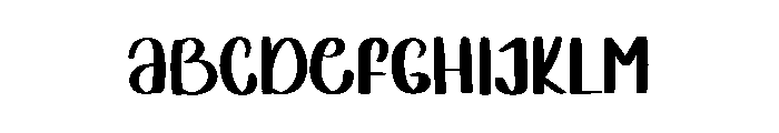 Marsmello Font UPPERCASE