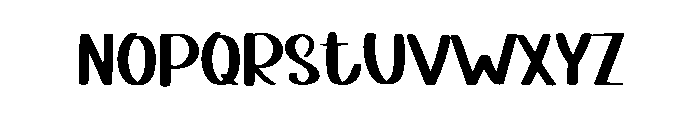 Marsmello Font LOWERCASE