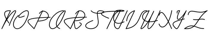 Marsseille Demo Font UPPERCASE