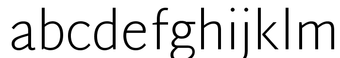 Martel Sans ExtraLight Font LOWERCASE