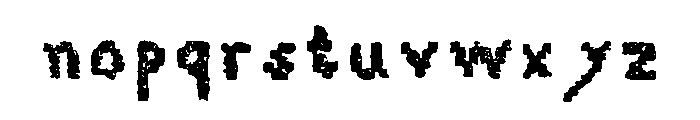 Martha_stapleton Regular Font LOWERCASE