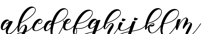 Marthiya Font LOWERCASE