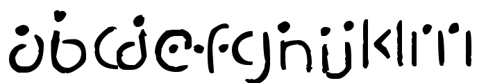 Martianesque Font LOWERCASE