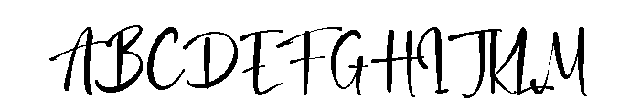 Martin Harvey Font UPPERCASE