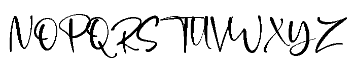 Martin Harvey Font UPPERCASE