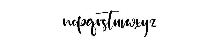 Martin Harvey Font LOWERCASE