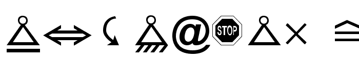 Martin Vogel's Symbols Font OTHER CHARS