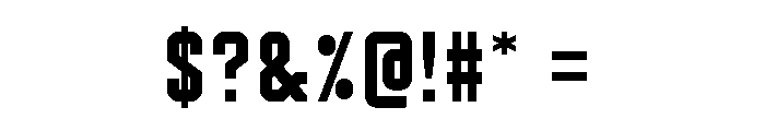 Martius Font OTHER CHARS