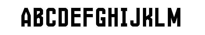 Martius Font UPPERCASE