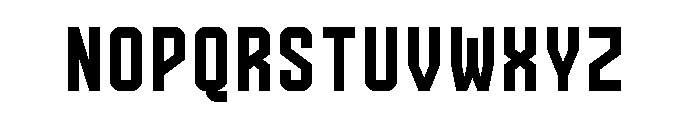 Martius Font LOWERCASE