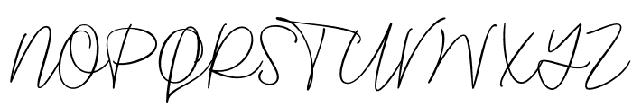 Maryanne Signature Font UPPERCASE