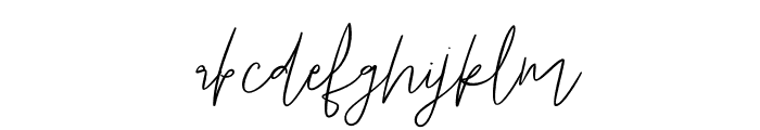 Maryanne Signature Font LOWERCASE