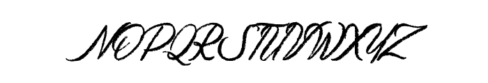 MaryathaDemo-Regular Font UPPERCASE