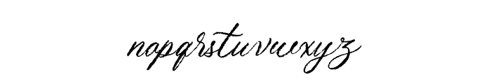 MaryathaDemo-Regular Font LOWERCASE