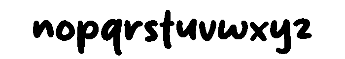 Maryllis Font LOWERCASE