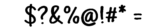 Maryosh Font OTHER CHARS