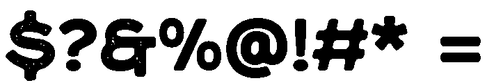 Maryson Rough PERSONAL USE Regular Font OTHER CHARS