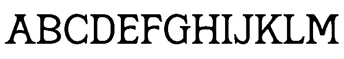 Marzena Personal Use Font UPPERCASE