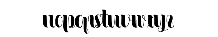 Masculine Personal Use Font LOWERCASE