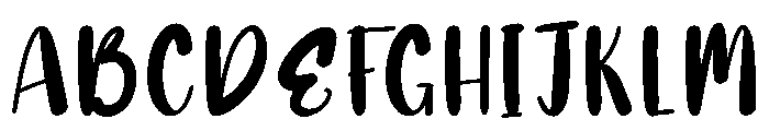 Masculine Font UPPERCASE
