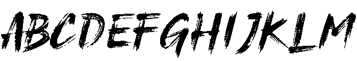 Mashiro Demo Regular Font UPPERCASE