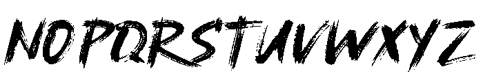 Mashiro Demo Regular Font UPPERCASE