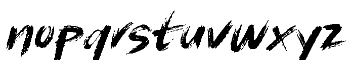 Mashiro Demo Regular Font LOWERCASE
