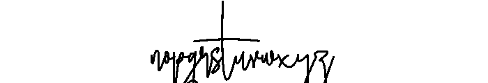 Masion Belle Regular Font LOWERCASE
