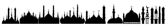 Masjid Al Imran Font UPPERCASE